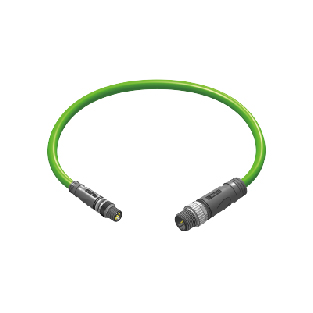 宜科ProfiNet 總線附件——M8-M12雙端預(yù)注電纜