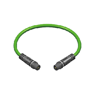 宜科ProfiNet 總線附件——M12-M12雙端預(yù)注電纜