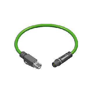 宜科ProfiNet 总线附件——RJ45现场接线式M12预注电缆