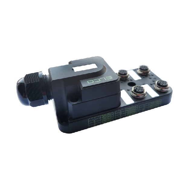 宜科塑料分线盒ESP4系列M12接口-端子式现场接线型